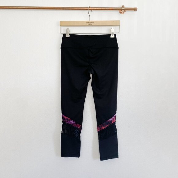 Reebok Athletic Workout Yoga Mesh Leggings XS - Picture 2 of 2